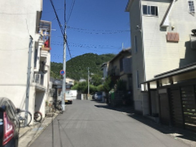 【前面道路含む現地写真】 | 一乗寺出口町　中古テラスハウス