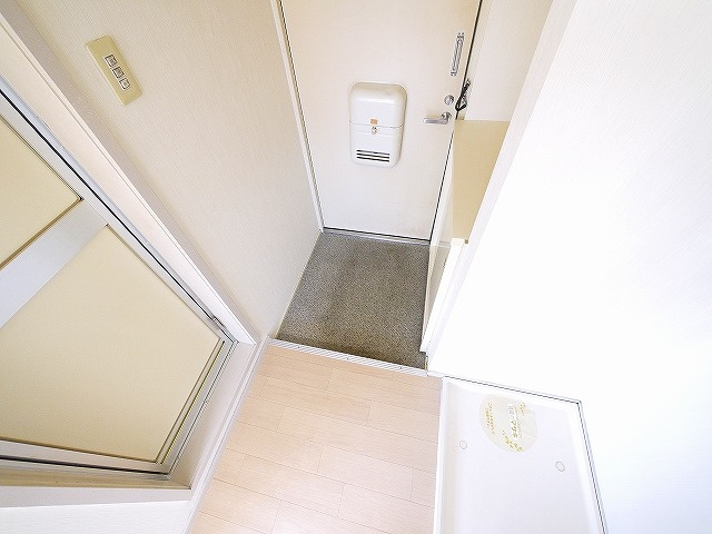 Kハイツの玄関|きれいな玄関です