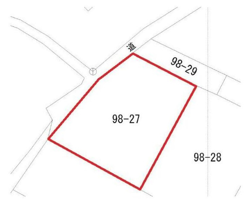 岩手郡岩手町大字五日市第１１地割の土地図