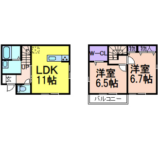 【間取り】 | ラフォーレ・イースト