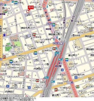 【地図】 | ブライズ神田