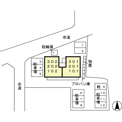 【区画図】 | ベースプランニングⅡ