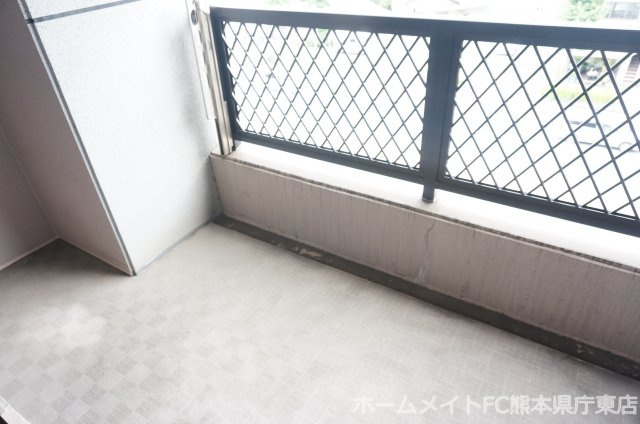 サンロージュ水前寺公園のバルコニー