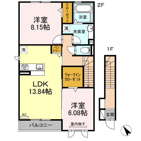 クレストヒルズD棟
