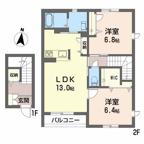 クオーレの間取り