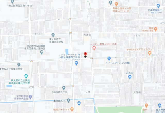 メゾン　クレドールの地図