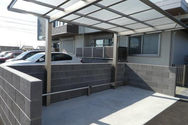 倉敷市大内の賃貸マンションのその他共用部分|自転車置き場