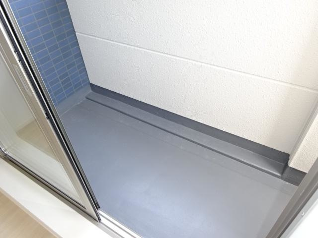 ムーンリバーAのバルコニー