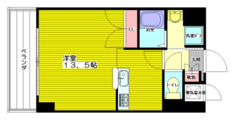 大阪謄写館ビルの間取り