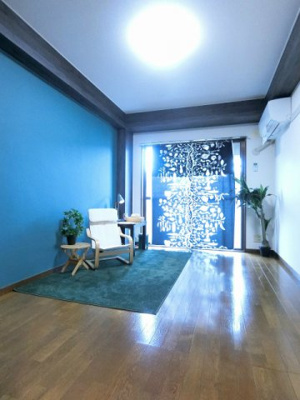 【洋室】 | シャインヒルズ向ヶ丘 | 南向き洋室6帖☆バルコニーに繋がるお部屋は陽当たり・風通し良好です！エアコン付きで1年中快適に過ごせますね☆