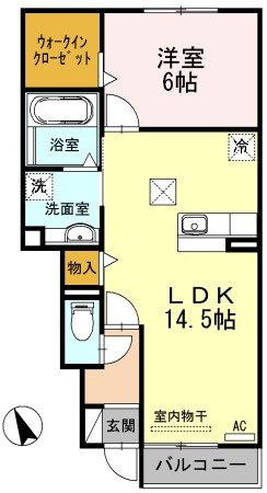 【間取り】 | ゴールドバレーⅡ