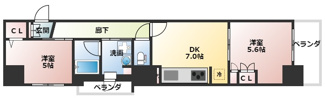 【間取り】 | サンマイン北浜