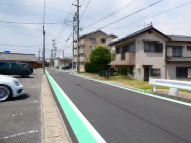 プラウドハウスの周辺|接面道路　西方