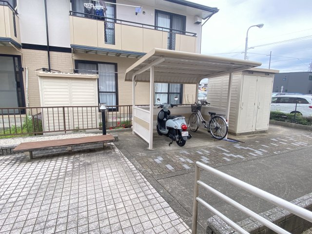 パークビレッジBのその他共用部分|自転車置き場