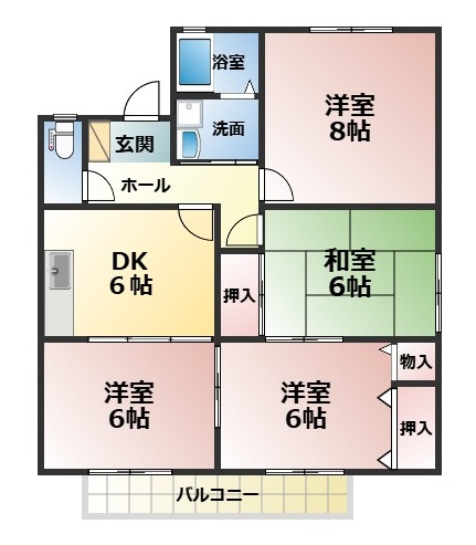 パークビレッジBの間取り