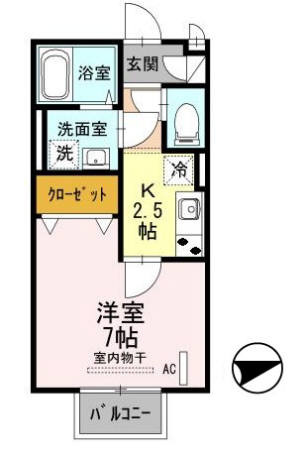 アステイオン【キャッシュバック対象】の間取り