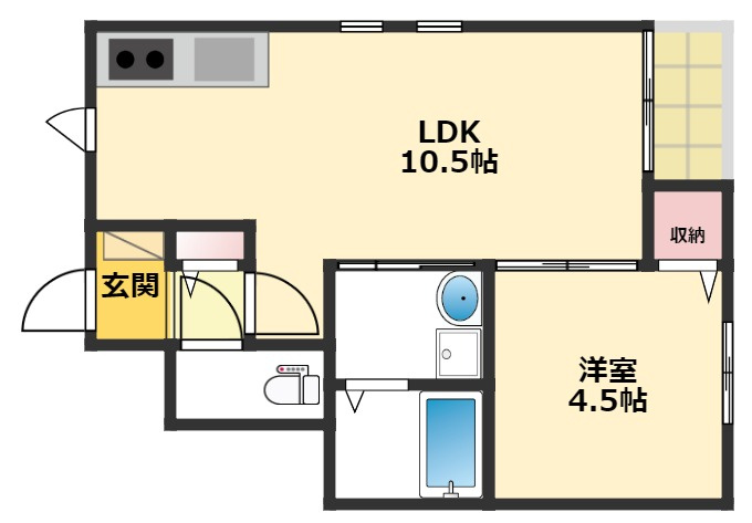 Kパラッツォ加古川の間取り
