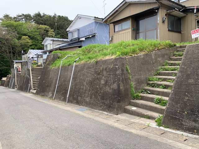 宮古市中里団地の外観