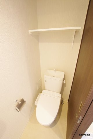エグゼ難波南Ⅵ 仲介手数料無料のトイレ