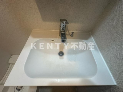 【洗面所】 | ラフィスタ下丸子 | 独立洗面台、朝の身支度には欠かせません