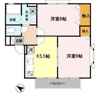 【間取り】 | アーク　Ａ棟