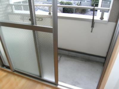 ワイズコートのバルコニー