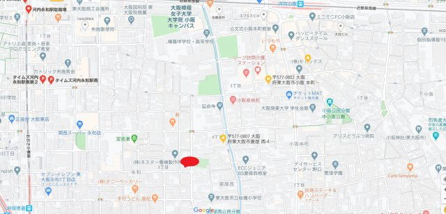 チェリー永和の地図