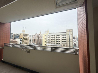 【展望】 | レシオ安堂寺 | 広々としたバルコニーです
