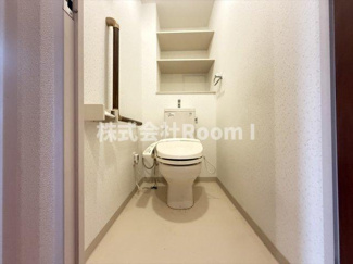 【トイレ】 | レシオ安堂寺 | ゆったりとした空間のトイレです