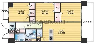 【間取り】 | レシオ安堂寺