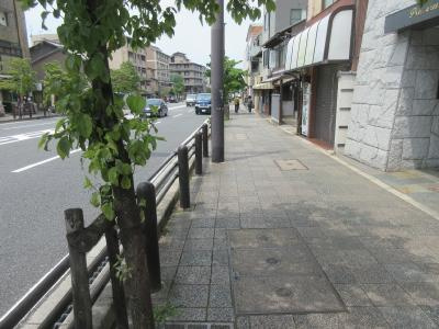 プレサンス京都神宮道の地図|前面道路
