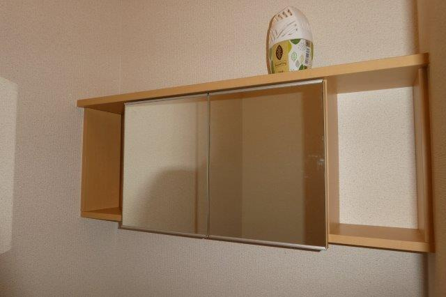 ウィステリアのトイレ|トイレ棚