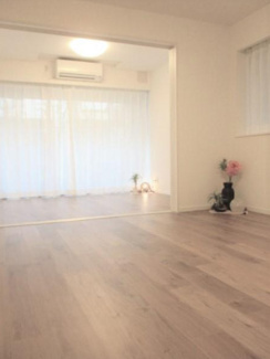 【居間・リビング】 | 【角部屋】日神デュオステージ荻窪　１階部分 | 【角部屋】日神デュオステージ荻窪　１階部分