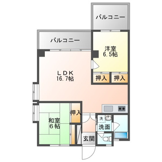 【間取り】 | 座安ビル | 間取り図と現状で差異がある場合は現状をします。