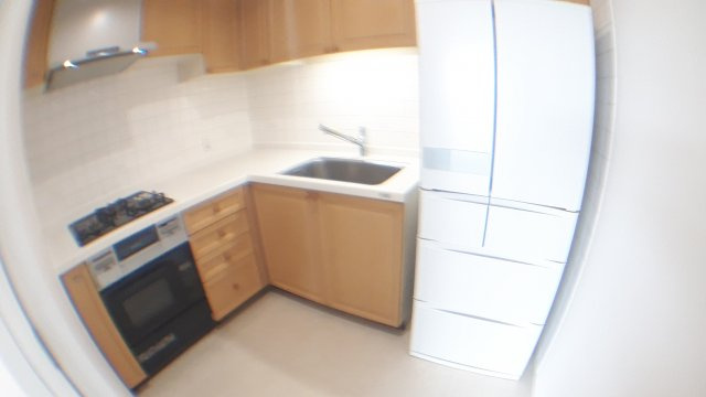 中央区新川１丁目の賃貸マンションのキッチン