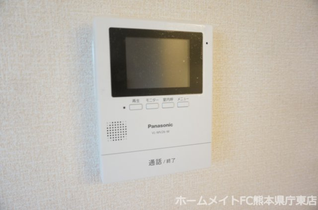 熊本市東区沼山津２丁目のアパートのセキュリティ