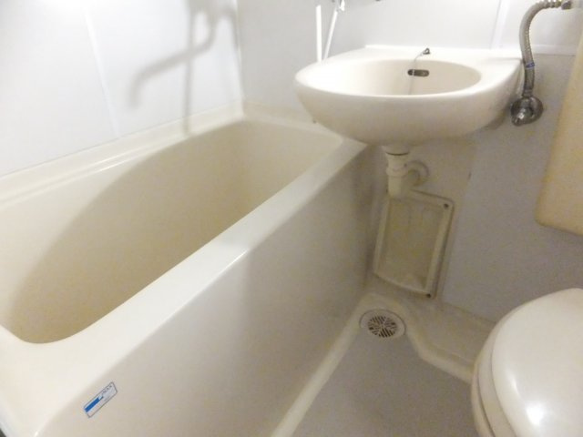 Pコーポラスの浴室