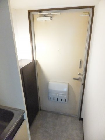 Pコーポラスの玄関