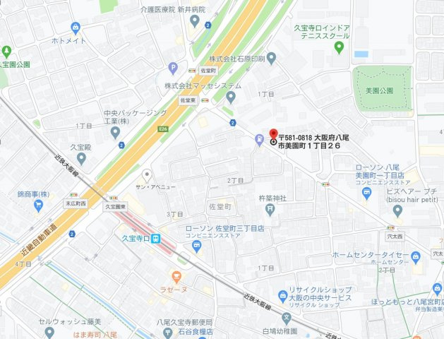 ウィル美園の地図