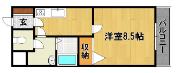 サンセットカームの間取り