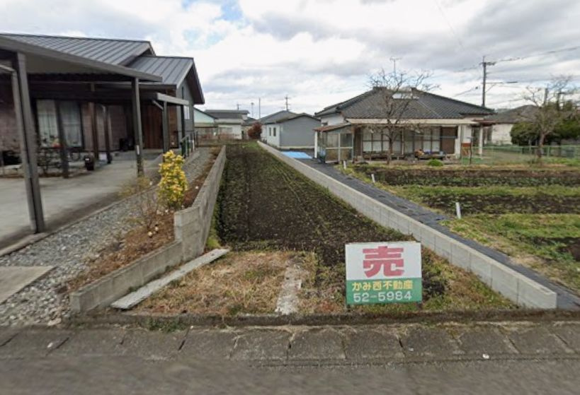 北諸県郡三股町大字蓼池の売地の外観