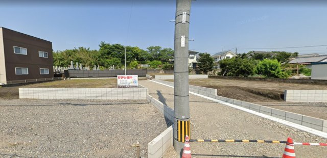 都城市志比田町の売地の外観