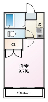 【間取り】 | サンフラワーA
