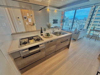 【キッチン】 | シティタワー麻布十番 | お料理しやすいキッチンです