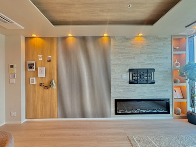 【居間・リビング】 | シティタワー麻布十番 | 使いやすいリビングです