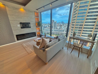 【居間・リビング】 | シティタワー麻布十番 | 居間です