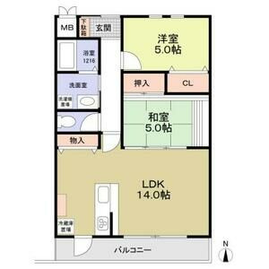 【間取り】 | Zerbino A棟