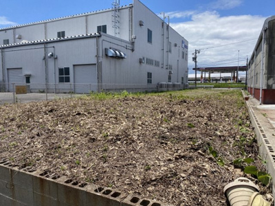 【外観】 | 四日市市河原田町　事業用地 | 敷地東側より