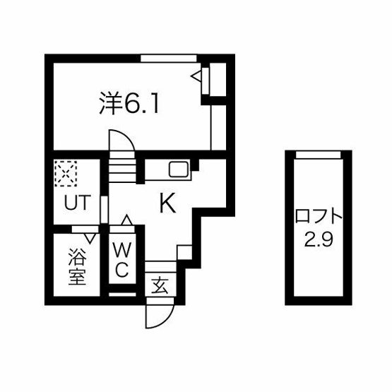 【間取り】 | あんしん+衣摺08-7001