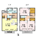 園原戸建貸家　B棟の画像